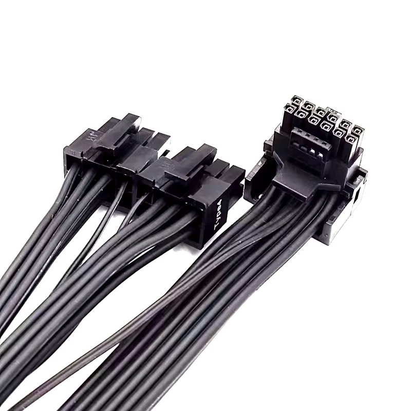 Module PCIE 5.0 Module with 12+4 New 12VHPWR Connector Power Cable for PC Power Supplies