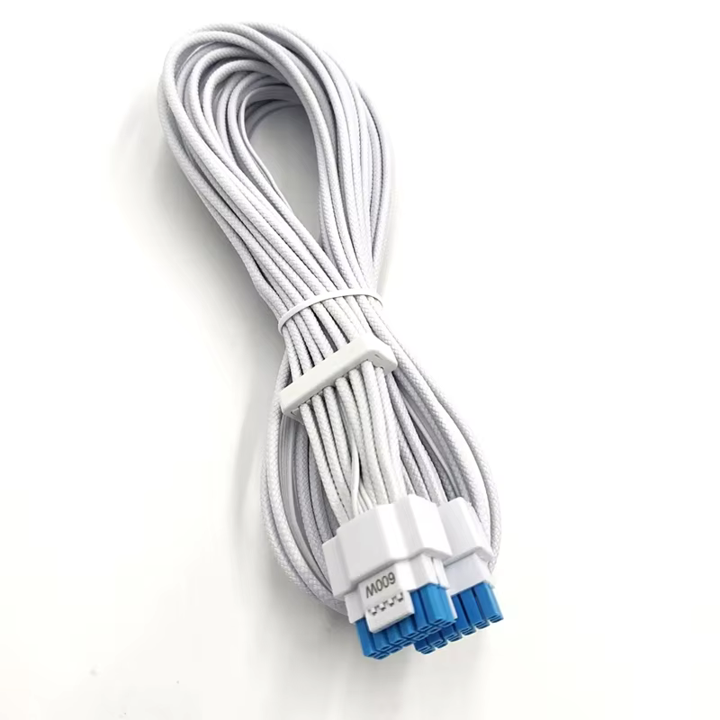 12+4 PCIE 5.0 Type 4 Adapter Cable with PVC TPE Jacket 12VHPWR 16AWG 3A Fast Charging Compatible GPU RTX 3090Ti 4070Ti 4080 4090