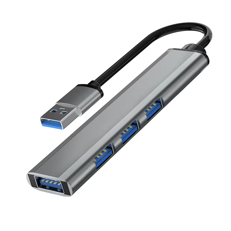 Hot Selling 4-Port USB 3.1 Data C Hub Factory Wholesale USB Splitter Hub with Data Type C for PC in Stock