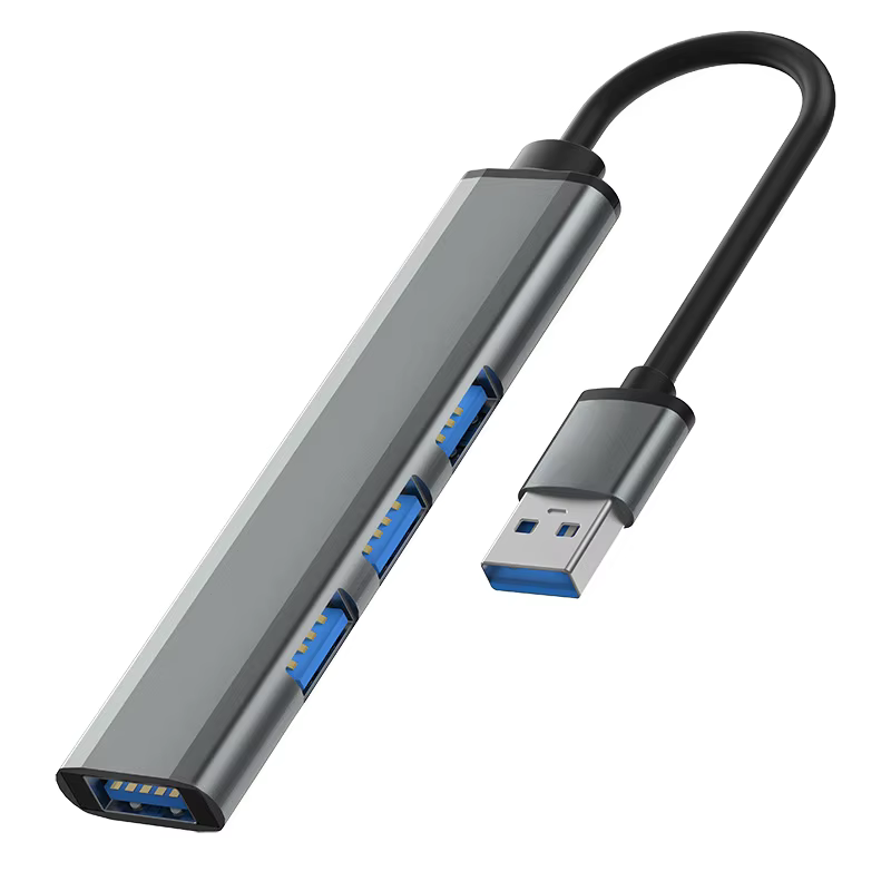Hot Selling 4-Port USB 3.1 Data C Hub Factory Wholesale USB Splitter Hub with Data Type C for PC in Stock