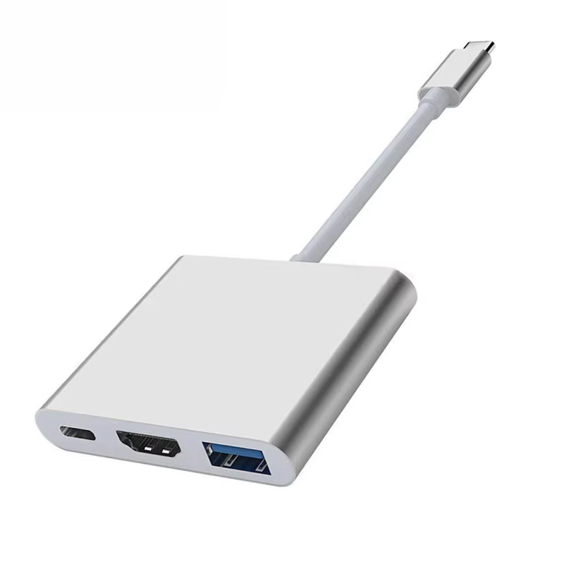 Hot Sell Wholesale Data PD HD Type C 3in One Hub Usb 3.0 3.1 Usb Hub Splitter Hub for PC