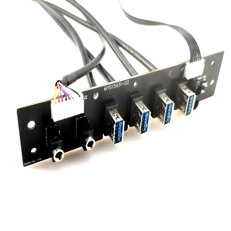 OEM ODM USB 3.0 Power LED Rest SW Computer case Front Panel Cable