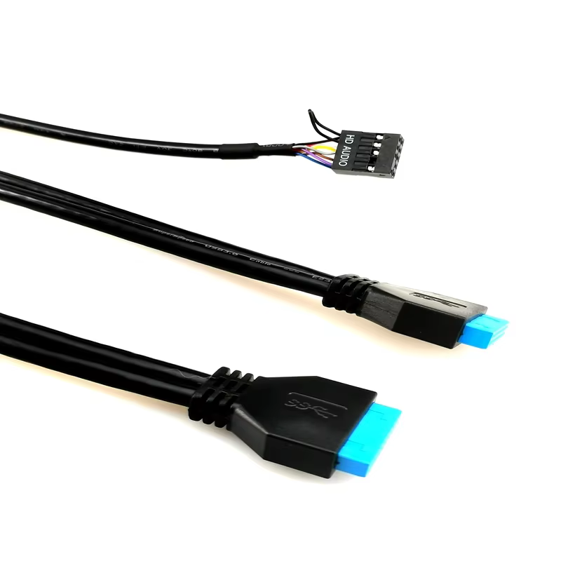 OEM ODM USB 3.0 Power LED Rest SW Computer case Front Panel Cable