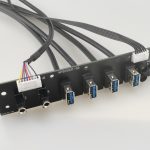 OEM ODM USB 3.0 Power LED Rest SW Computer case Front Panel Cable