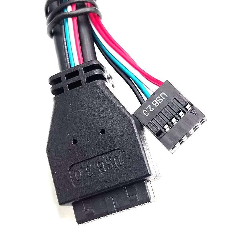 Factory Sell Can OEM ODM USB3.0 Power HD AUDIO Computer case Front Panel Inner Cable for Computer