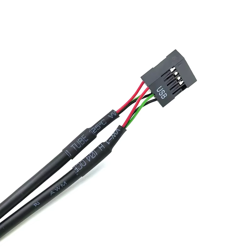 USB 2.0 to USB 3.1 Upgrade Adapter Noise Reduction Shielded 3A Fast Charging Customizable Cable Length Computer Use in Stock