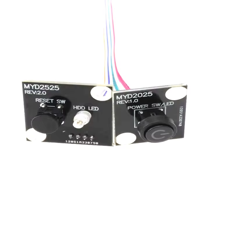 12V Computer Power and Reset Switch Panel Cable