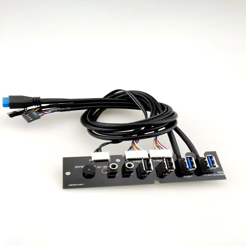 Factory PC Motherboard Cable Usb USB3.0 USB2.0 Power Sw and Reset Sw Computer case Front Panel Cable