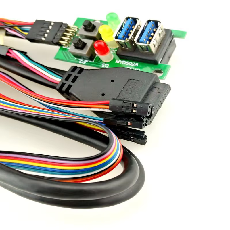Dual USB3.0 and LED SW Computer case Front Panel Cable