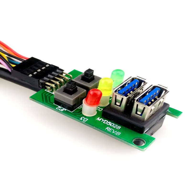 Dual USB3.0 and LED SW Computer case Front Panel Cable