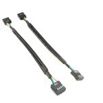 Factory Do RCA to RCA PVC Jacket Computer Cable with Nickel Plated Conductors
