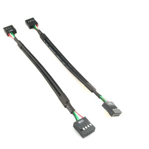 Factory Do RCA to RCA PVC Jacket Computer Cable with Nickel Plated Conductors