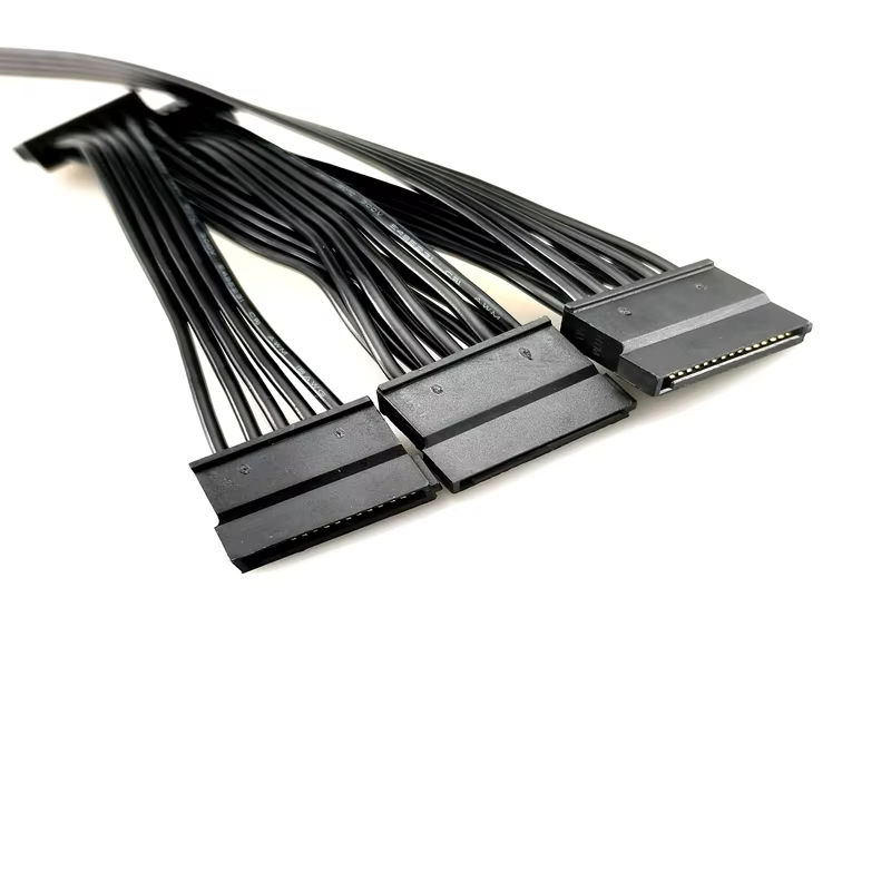 SATA Male to 5 SATA Female ESA-SATA.5X.PWRER SATA Cable