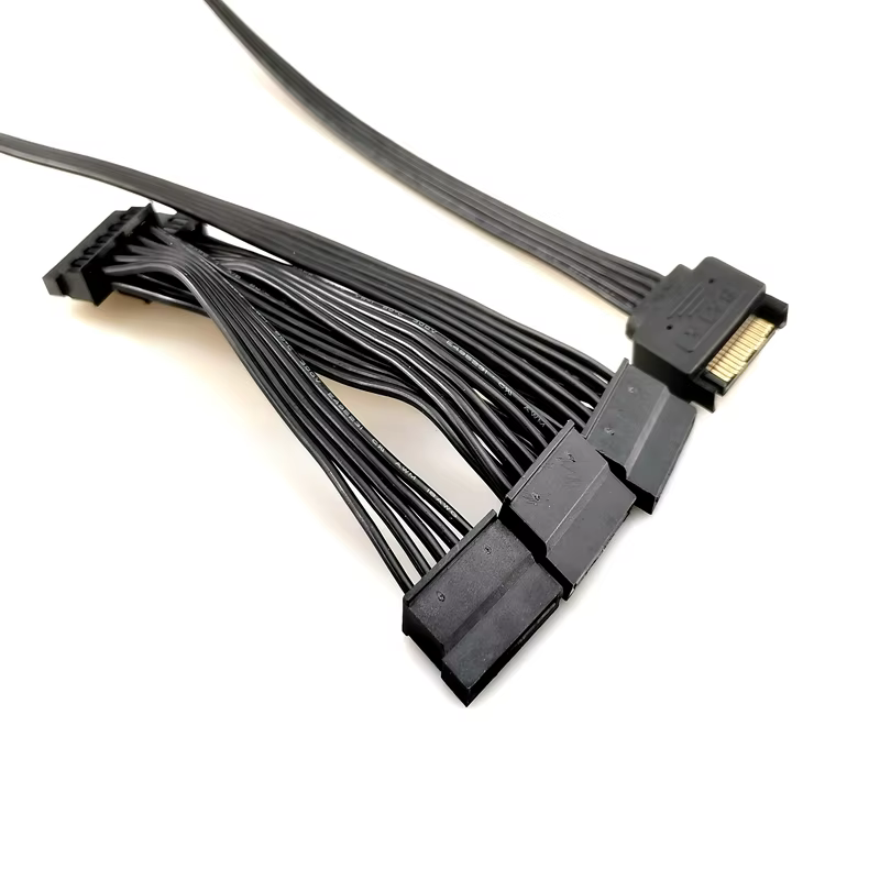 SATA Male to 5 SATA Female ESA-SATA.5X.PWRER SATA Cable