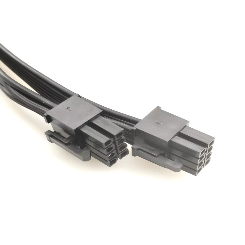 12pin to Dual 8jpin PCI-E Extension Power Supply Cable Copper 30cm