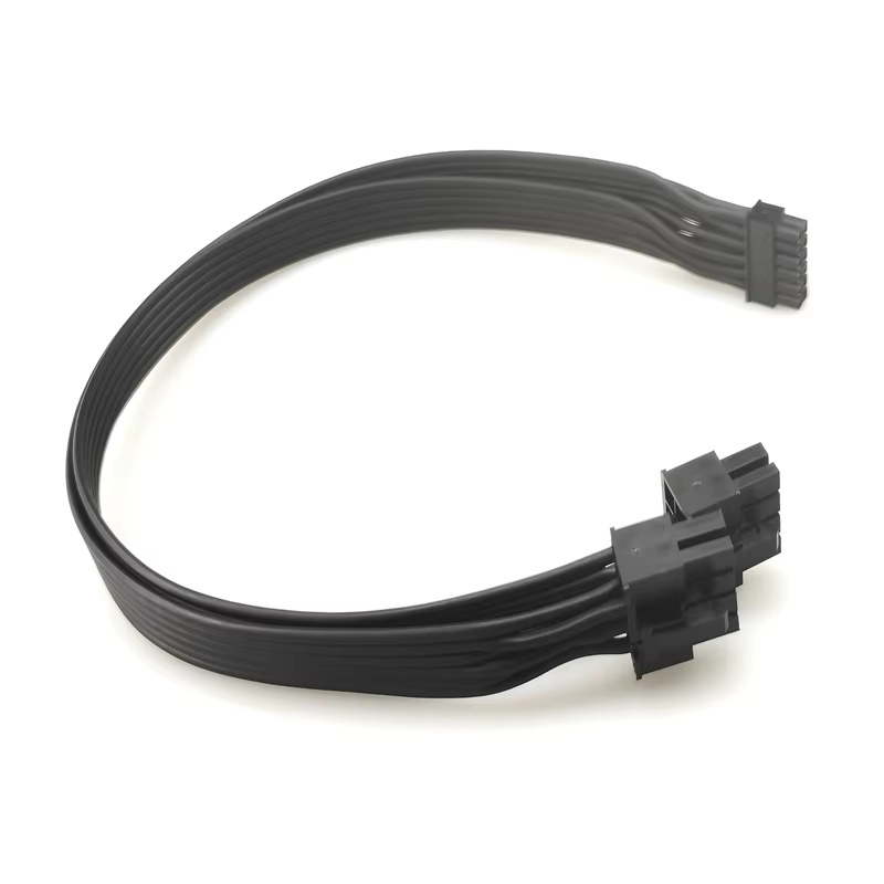 12pin to Dual 8jpin PCI-E Extension Power Supply Cable Copper 30cm