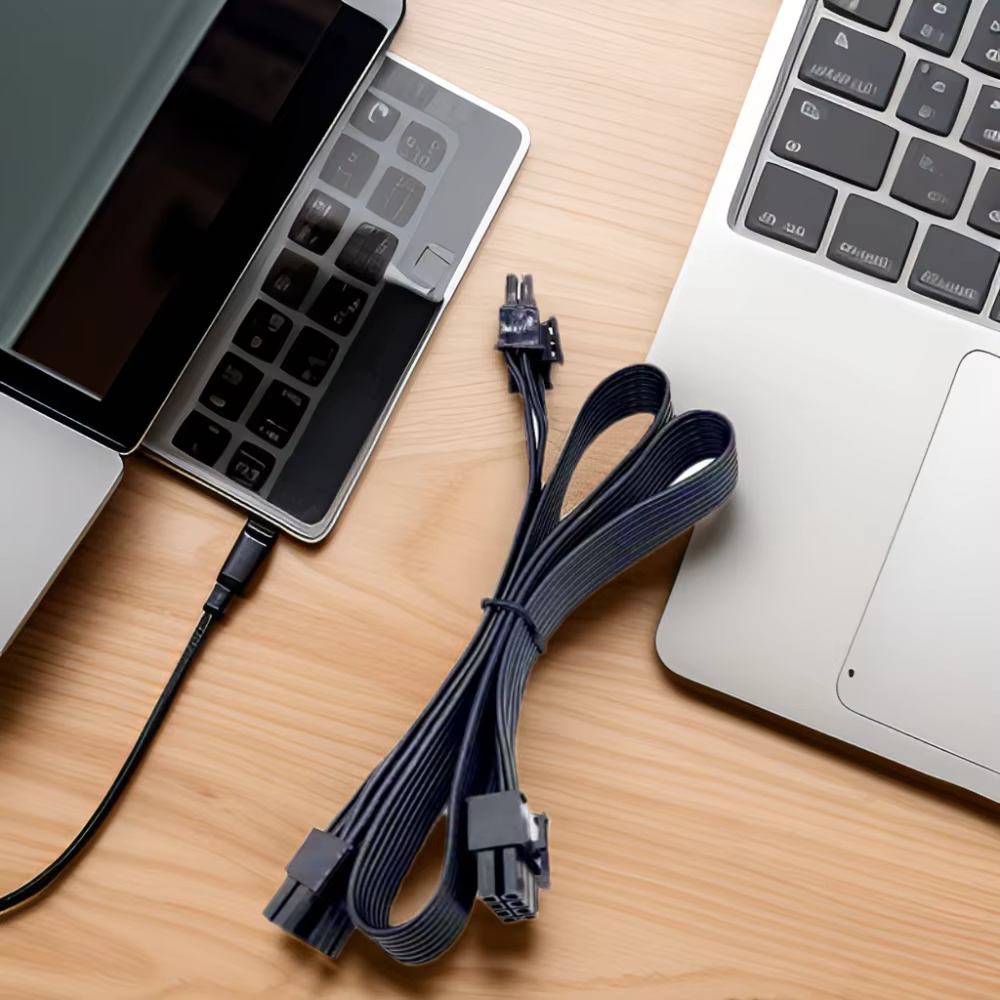 Cheap Dual 6+2 Pin PCIE Cable for CORSAIR PC Power Supplies