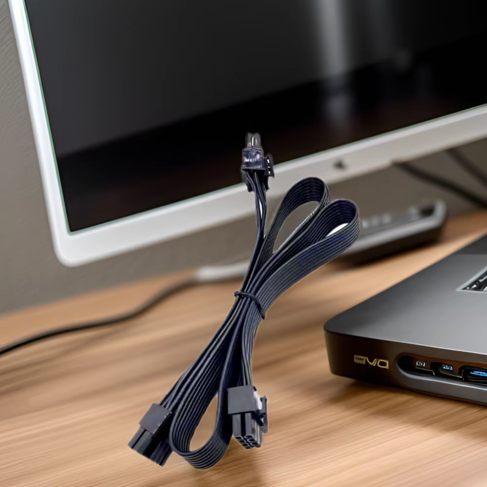 Cheap Dual 6+2 Pin PCIE Cable for CORSAIR PC Power Supplies