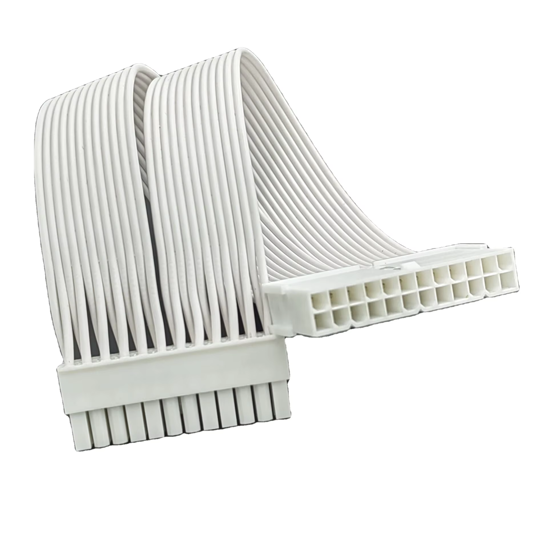 TPE PVC 24pin Male to 24pin Female Computer Motherboard Extension Power Supply Cable
