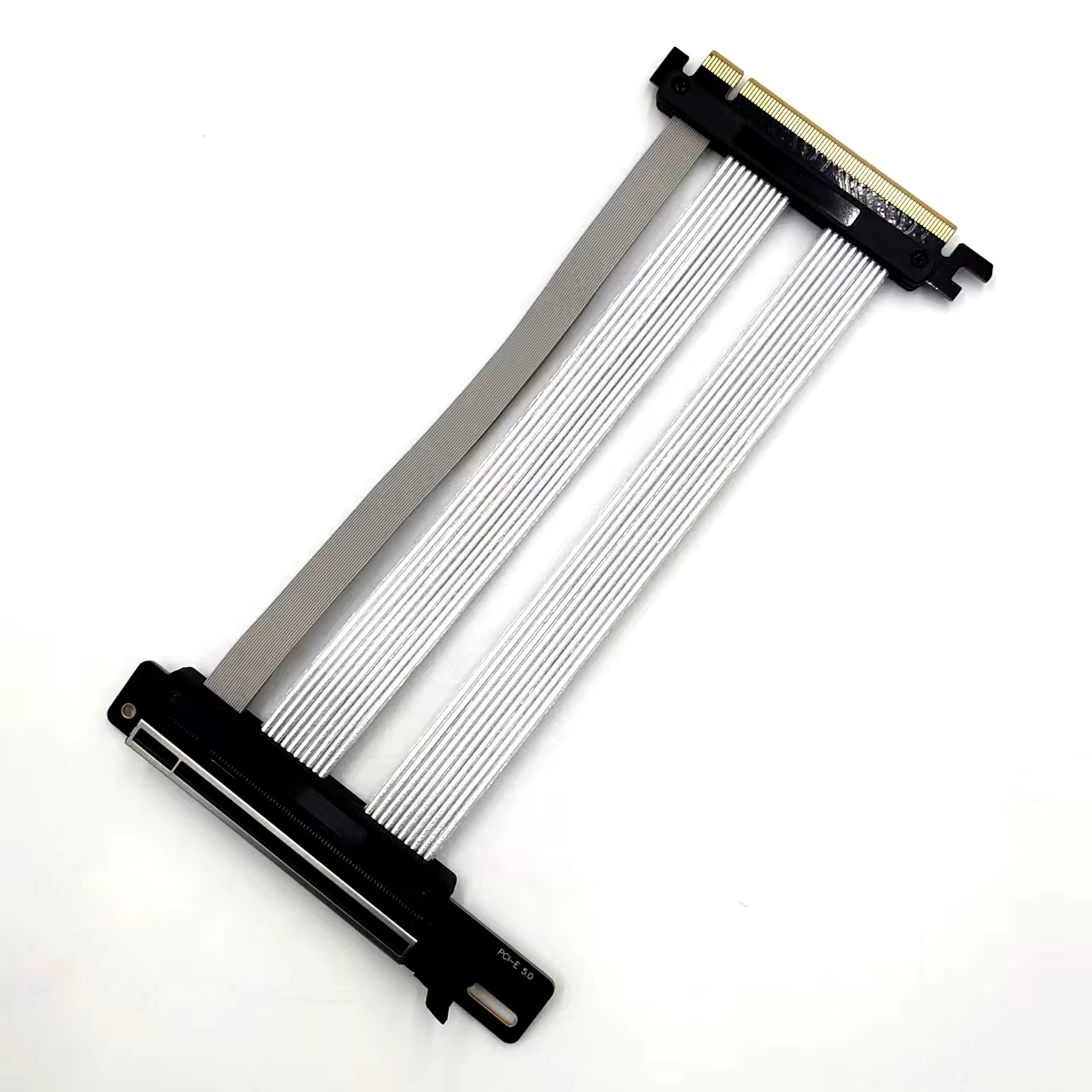 16X 128GB/s PCIE 5.0 Riser Cable Gen 5 GPU Graphics Card Extension Cable Compatible PCIE 4.0 5090 Computers Accessories