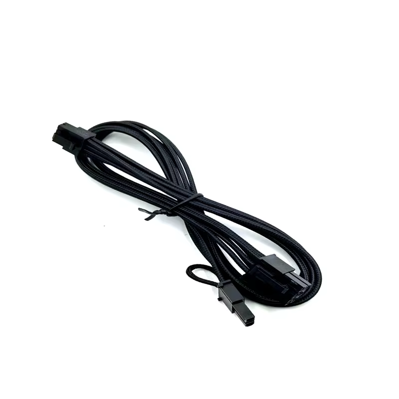 Sleeved 18AWG Individually 8-pin (6+2 Split) Copper PCIe Cables (Single Connector) Type 5 Gen 5 Compatibility Corsair PSUs PC
