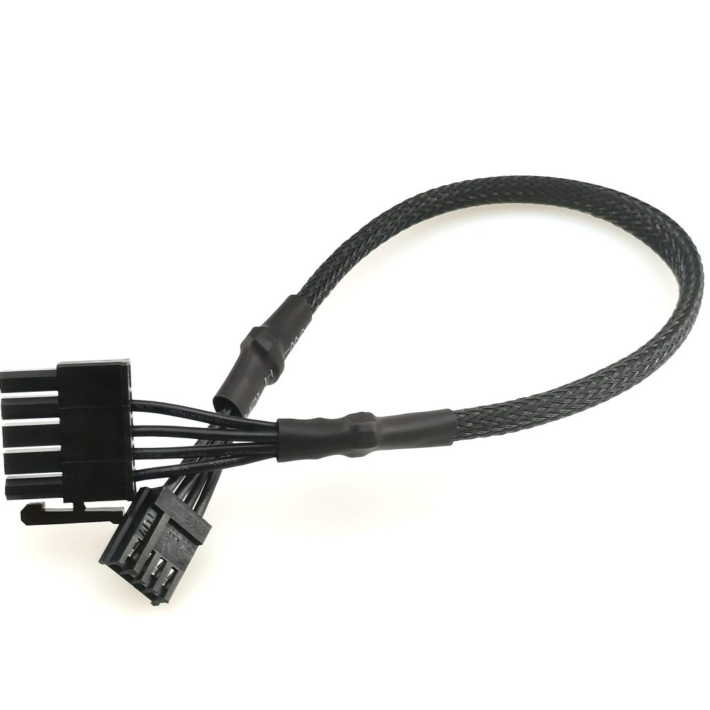 High Quality Pure Copper 20AWG RCA Floppy Connector Cable 270mm Length 1 Sleeve Whole Sleeve PVC Customizable for Computer Use
