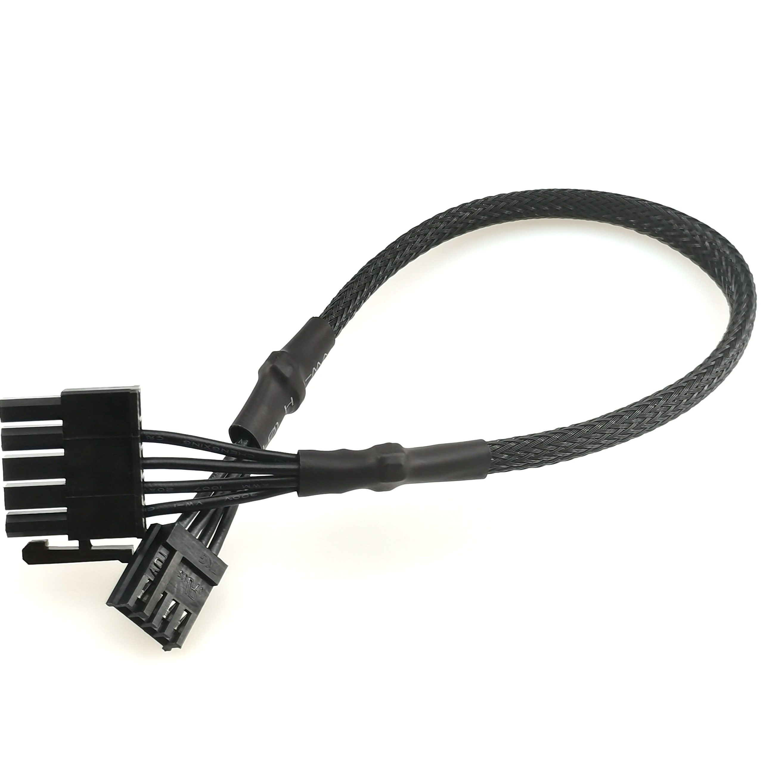 High Quality Pure Copper 20AWG RCA Floppy Connector Cable 270mm Length 1 Sleeve Whole Sleeve PVC Customizable for Computer Use