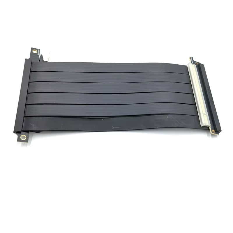 PCIe 5.0 X16 Double Reverse Riser Cable 540 Rotational Connectors Tinned Copper USB Standard GPU Extension ITX Case Computer