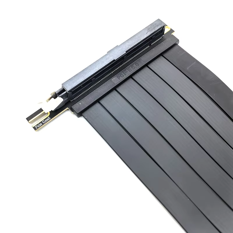 PCI-E 5.0 Riser Cable Gen 5 GPU Graphics Card Extension Cable PCI-E 16X 128GB/s Compatible PCIE 4.0 WRX80 90E RTX5090 for