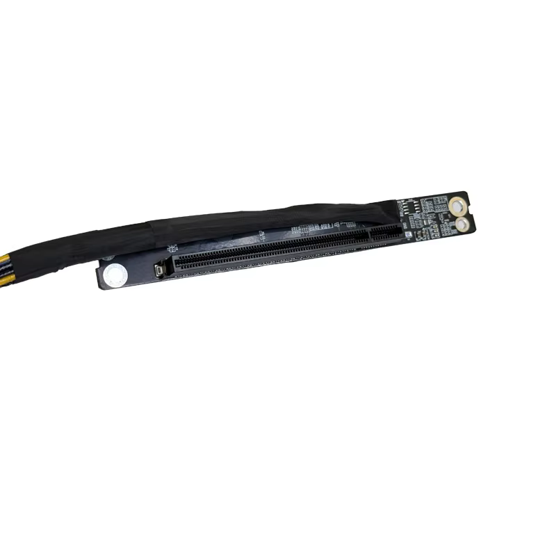 PCIE 6.0 CEM Riser Cable PCIe6.0 SLOT 16X to MCIO 8X *2+HSG PH4.2 8P+HSG PH2.0 4P Cable