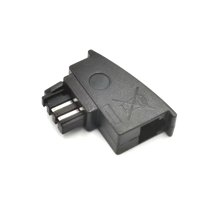 RJ11/RJ45 signal German telephone signal adapter for telephone