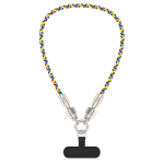 Mobile Phone Lanyard Data Cable Color Woven Hand Rope Anti-Loss Crossbody Can Be Hung Back Neck Wrist Multi-Functional