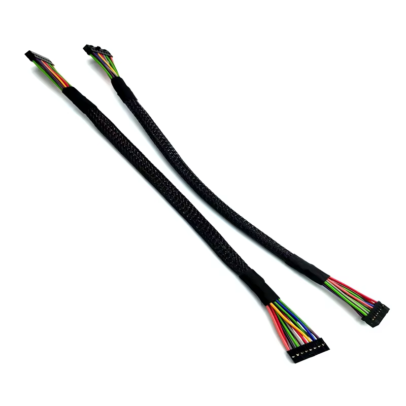 OEM and ODM Factory Custom Cable 2.0 Dupot 16P to 16P PVC Jacket Foil Shielding for Computer Use Cable Length Customizable