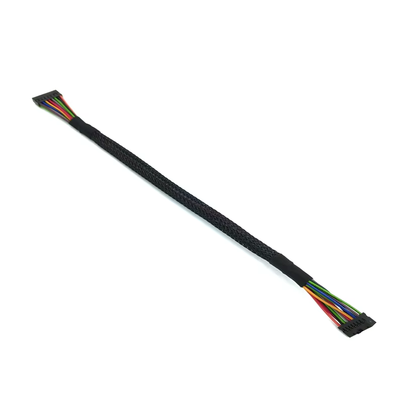 OEM and ODM Factory Custom Cable 2.0 Dupot 16P to 16P PVC Jacket Foil Shielding for Computer Use Cable Length Customizable