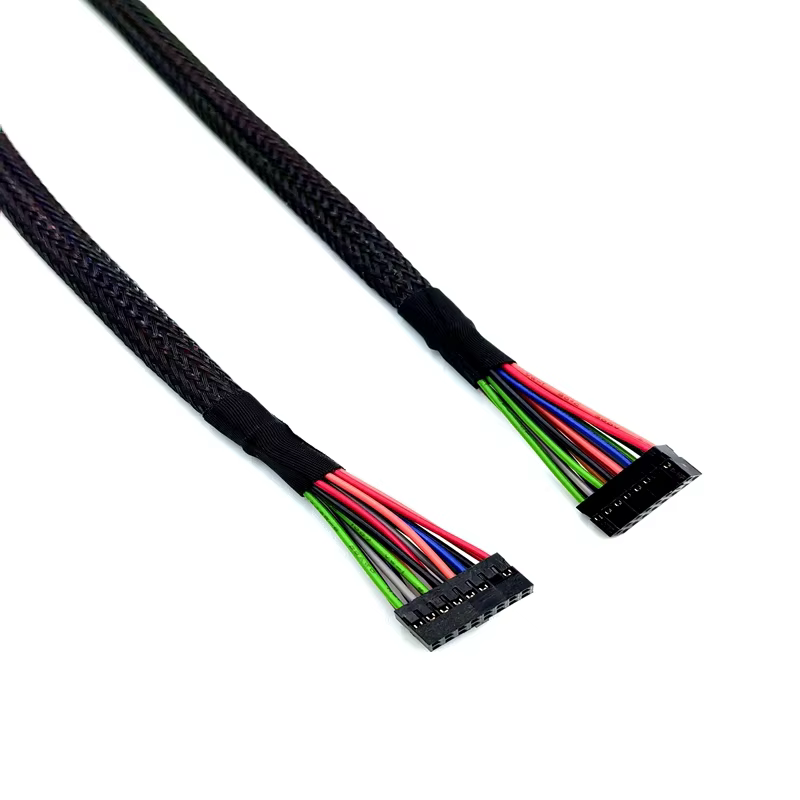 OEM and ODM Factory Custom Cable 2.0 Dupot 16P to 16P PVC Jacket Foil Shielding for Computer Use Cable Length Customizable