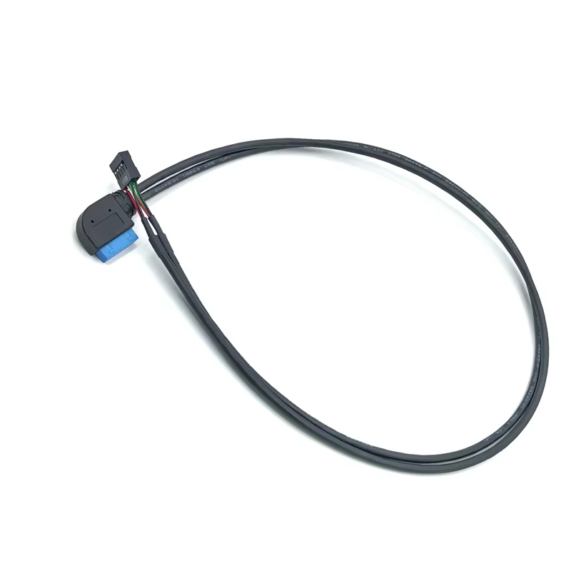 Maoye Angle 20pin to Dula USB 3A Fast Charging PVC Customized Data Cable for Computer