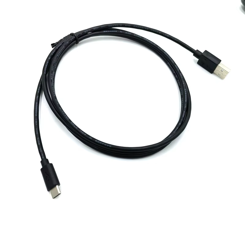 High Quality Pure Copper Conductor USB 3.1 Type-A to Type-C Cable with Braid Shielding for Computer and Camera Use