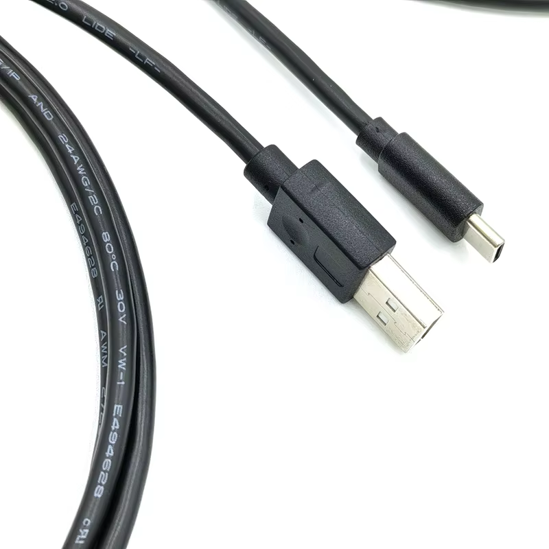 High Quality Pure Copper Conductor USB 3.1 Type-A to Type-C Cable with Braid Shielding for Computer and Camera Use