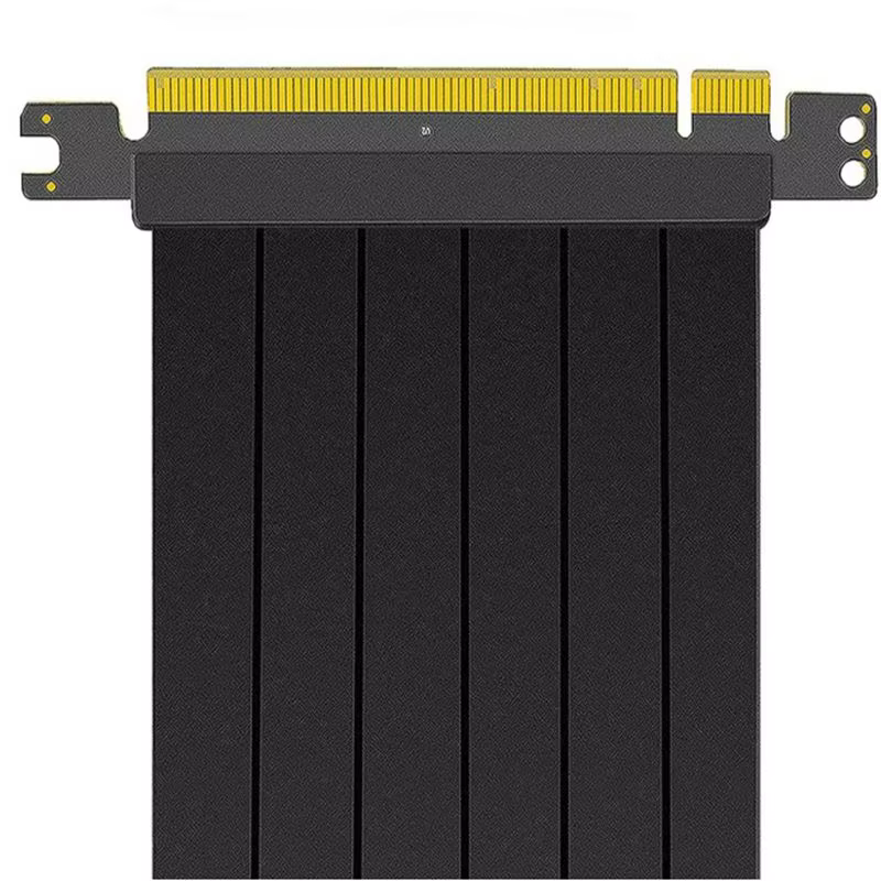 High-Speed 20cm 180 Degrees PCI 3.0 16X Extension Cable GPU Expansion Card for PCI Express Port Wiring Accessories