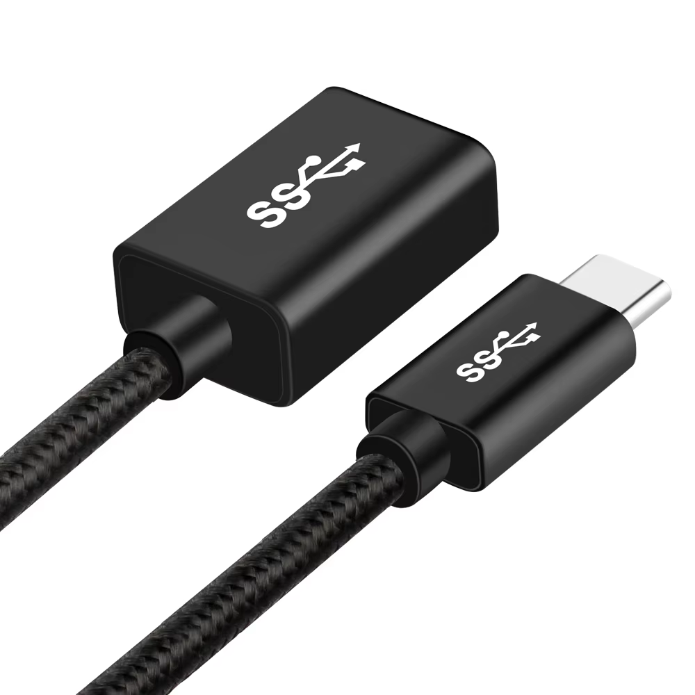 USB3.0 Cable Supplier High Quality USB3.0 Type C Male to Type C Female OTG USB3.0 Cable