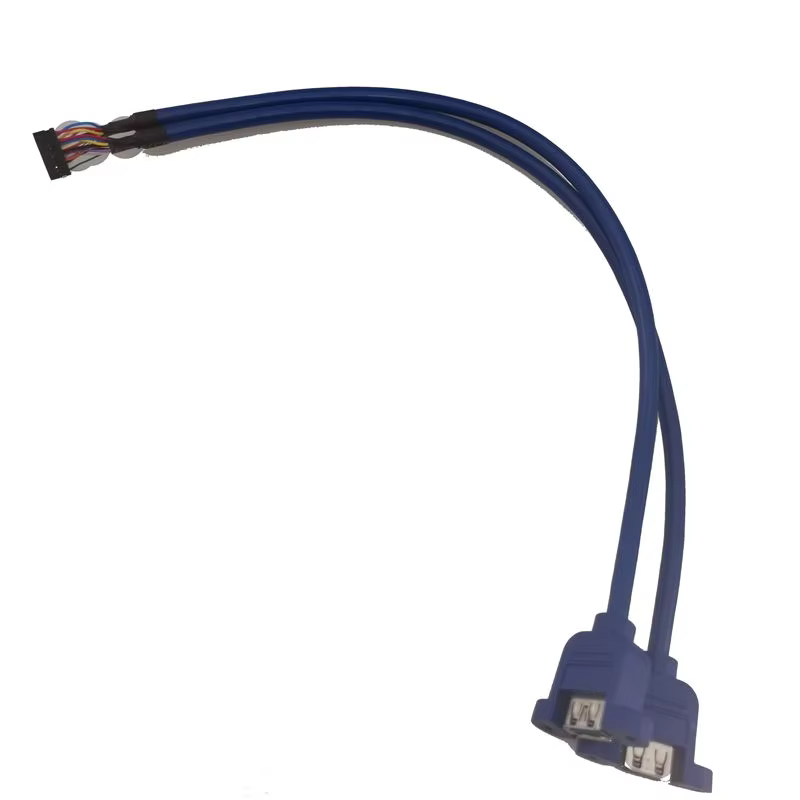 Type A Female to 20 Pin With Screw USB3.0 cable