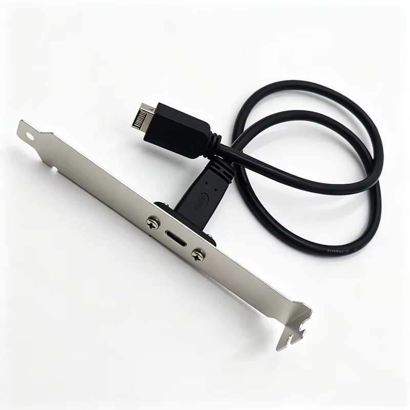Front Baffle Line Type-E to Type-C 3.1Gen2 Data 20Gbps High-speed Transmission