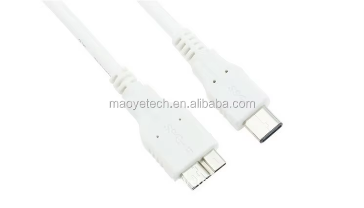 Factory Price Fast Charging Data Transfer USB3.1 Type C to USB3.0 Micro B Data Cable for Laptop