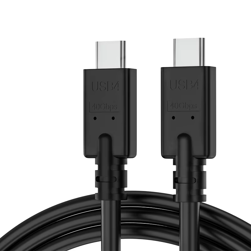 USB4 Data Cable Type C to Type C Dual 8K Cable 40Gbps Transmission of PD240W Compatible Thunderbolt 4 with Iph 15 Data Cable