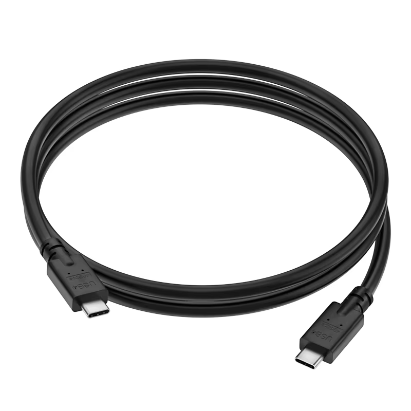 USB4 Data Cable Type C to Type C Dual 8K Cable 40Gbps Transmission of PD240W Compatible Thunderbolt 4 with Iph 15 Data Cable