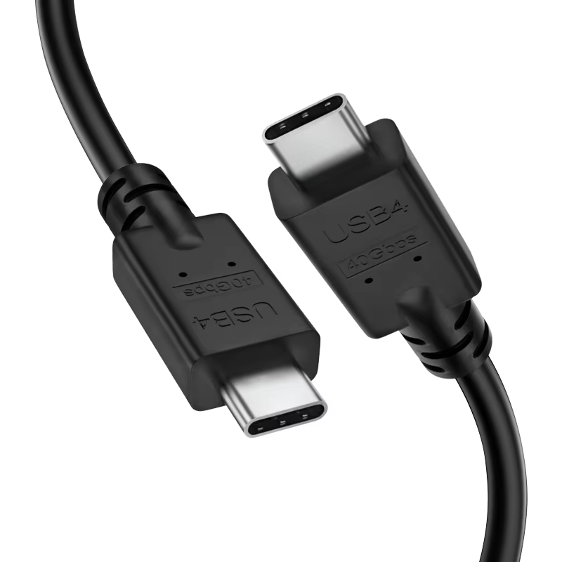 USB4 Data Cable Type C to Type C Dual 8K Cable 40Gbps Transmission of PD240W Compatible Thunderbolt 4 with Iph 15 Data Cable