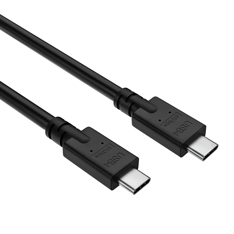 USB4 Data Cable Type C to Type C Dual 8K Cable 40Gbps Transmission of PD240W Compatible Thunderbolt 4 with Iph 15 Data Cable