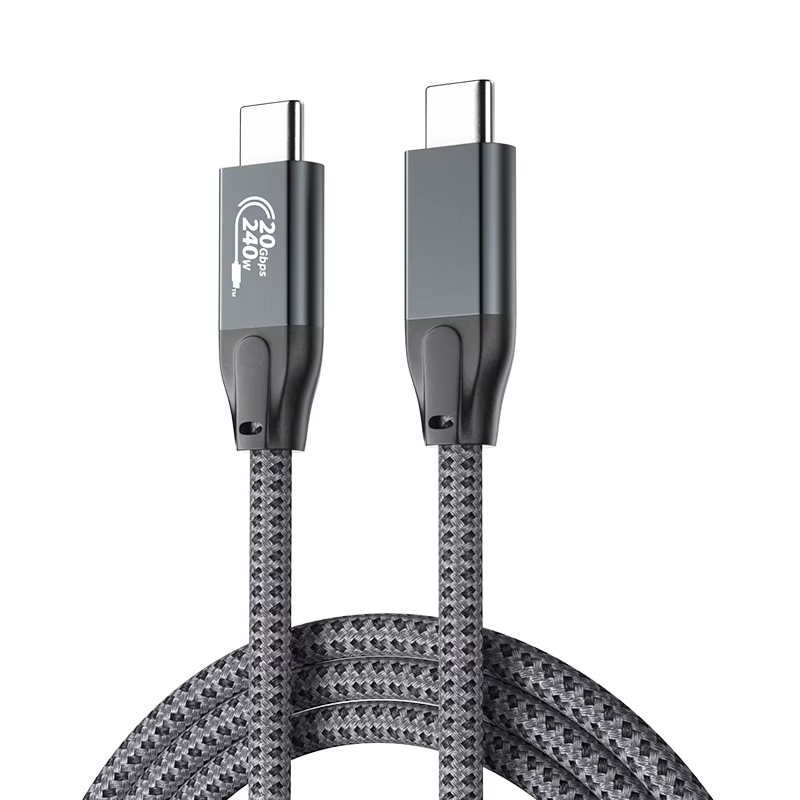 20Gbps USB C to C Monitor Gen2*2 Cable 240W Charging Cable for Mobile Phones Cameras Computers Type-C Cable Matters