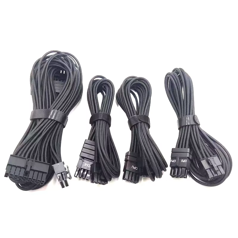 Factory Direct Used Full Module Power Cable Extension Including 24P Line CPU8P Graphics Card Line and SATA Big 4P Line