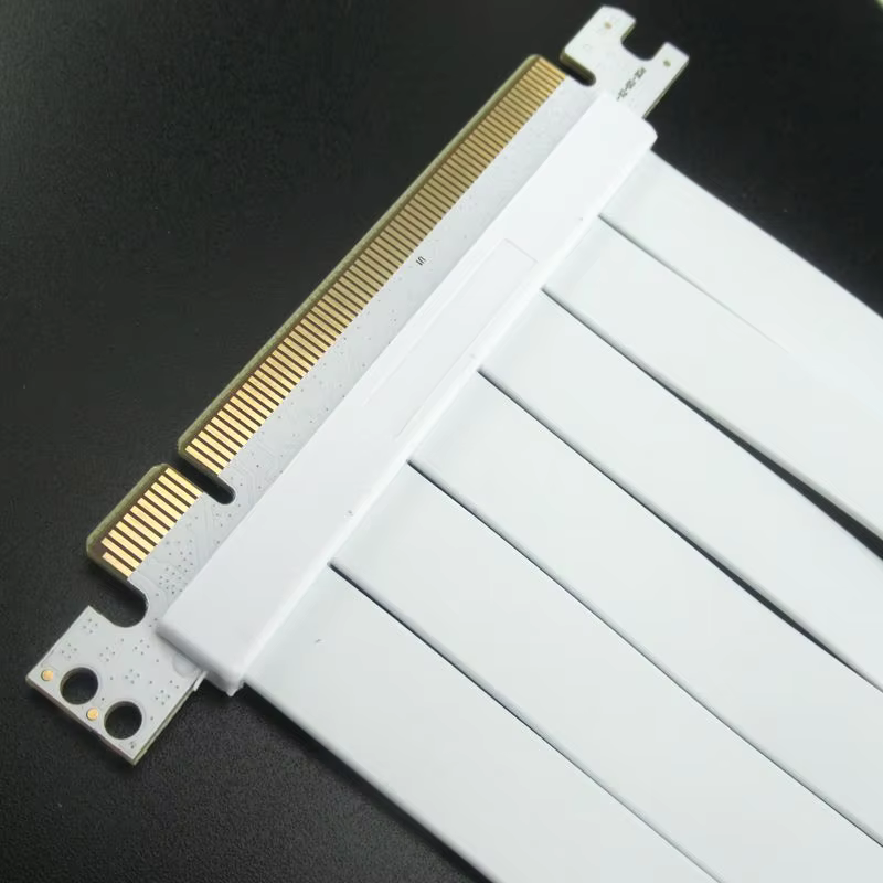 PCI-E 3.0 16X High-Speed Extension Cable Flexible 16x PCIe Riser Adapter Computer Accessory Port Expansion